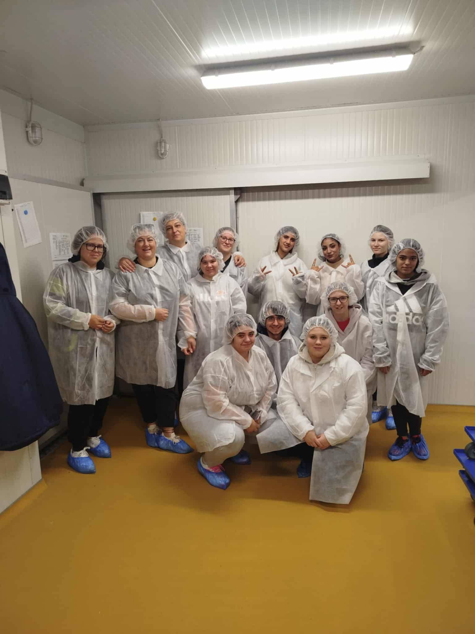 Exkurze žáků oboru Stravovací a ubytovací služby